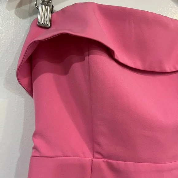 Bardot Georgia Strapless Dress - Candy Pink - Size 6 - Picture 6 of 13